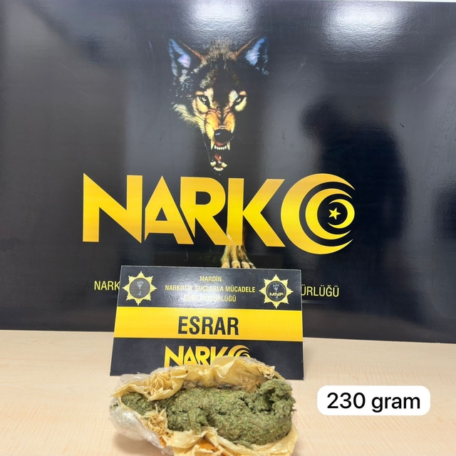 Mardin'de uyuşturucu operasyonunda 2 şüpheli yakalandı