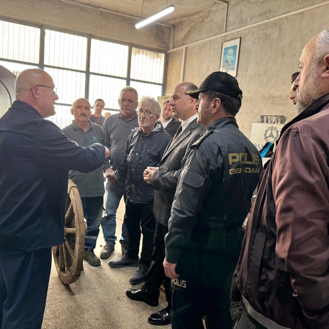 Giresun'da 2 bin kişinin çalıştığı Sanayi Sitesi'nin altyapı sorunları günd...