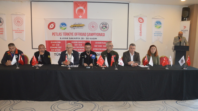 Türkiye Off-Road Şampiyonası'nın 6. ayak yarışları Sakarya'da gerçekleştirilecek