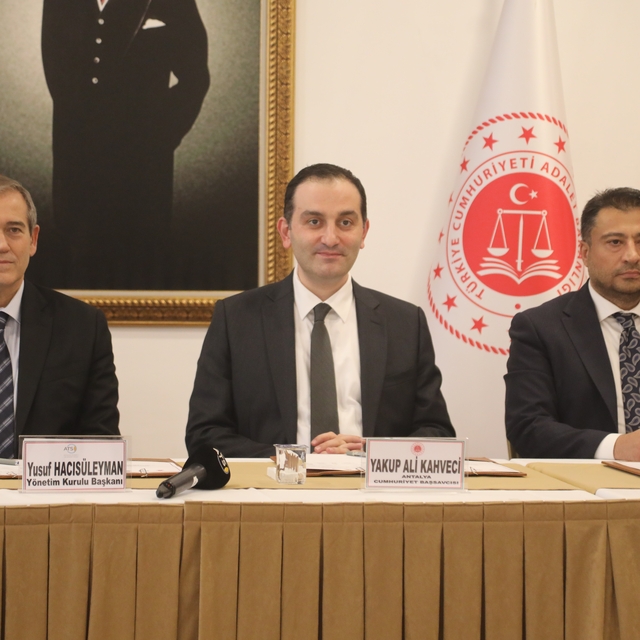 Antalya'da denetimli serbestlik kapsamındaki hükümlülerin istihdamı için iş...