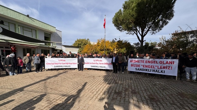 İncirliova'da mahalle sakinlerinden CHP'ye "yatırım" tepkisi