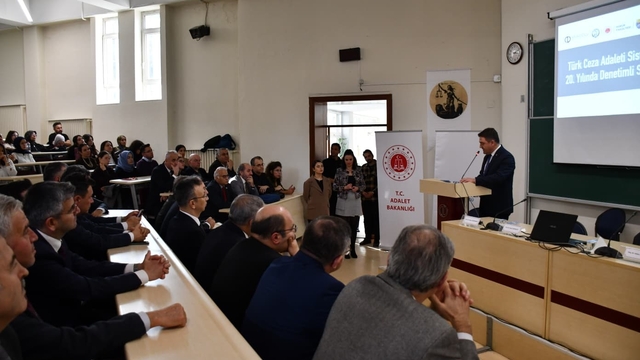 'Türk Ceza Adalet Sisteminde 20. Yılında Denetimli Serbestlik' konferansı yapıldı