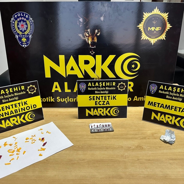 Alaşehir'de uyuşturucu operasyonu: 1 tutuklama