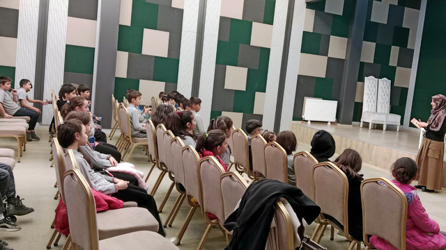 Beypazarı Halk Kütüphanesi'nde söyleşi yapıldı