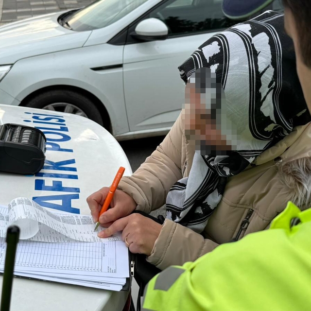 'Kırmızı ışık' ihlali dron denetimine takıldı, kesilen cezayı kamera şakası...