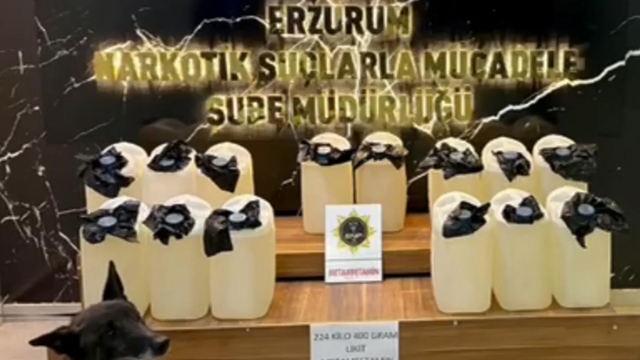 'Magnum' yakıt deposuna tepki verdi, 224 kilo 400 gram likit metamfetamin ele geçirildi: 3 tutuklama