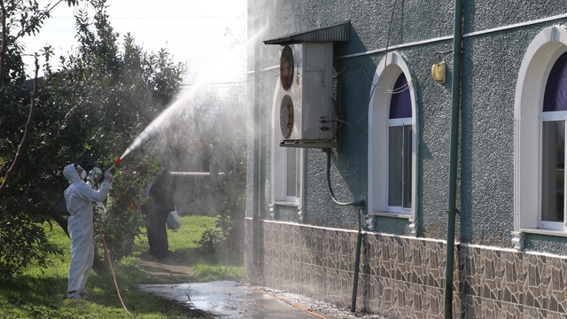 Kahverengi kokarca ile mücadele: 850 hane, 23 kamu alanı ve 623 ahır ilaçlandı