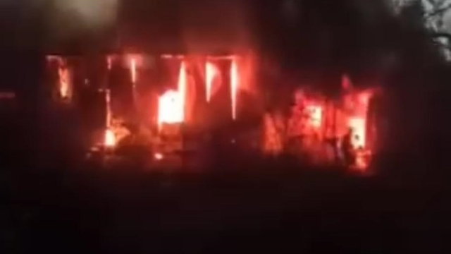 Bursa'da prefabrik yangını, 1 yaralı