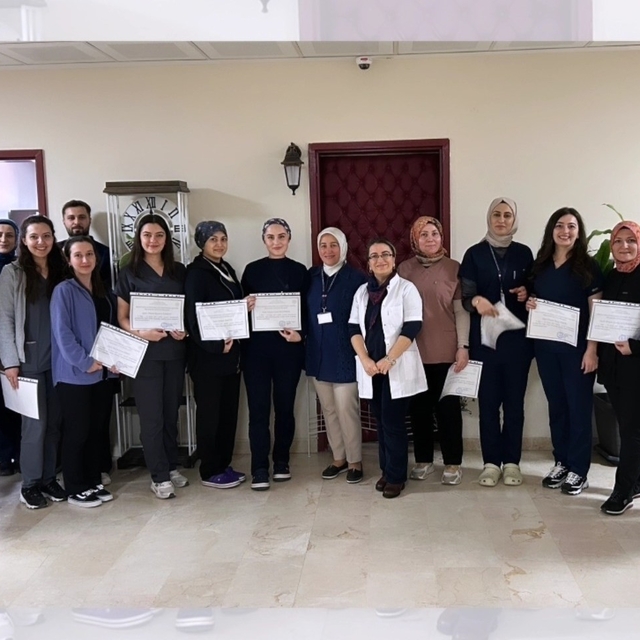 Kütahya'da 'Yoğun Bakım Hemşireliği Sertifikalı Eğitim' programı