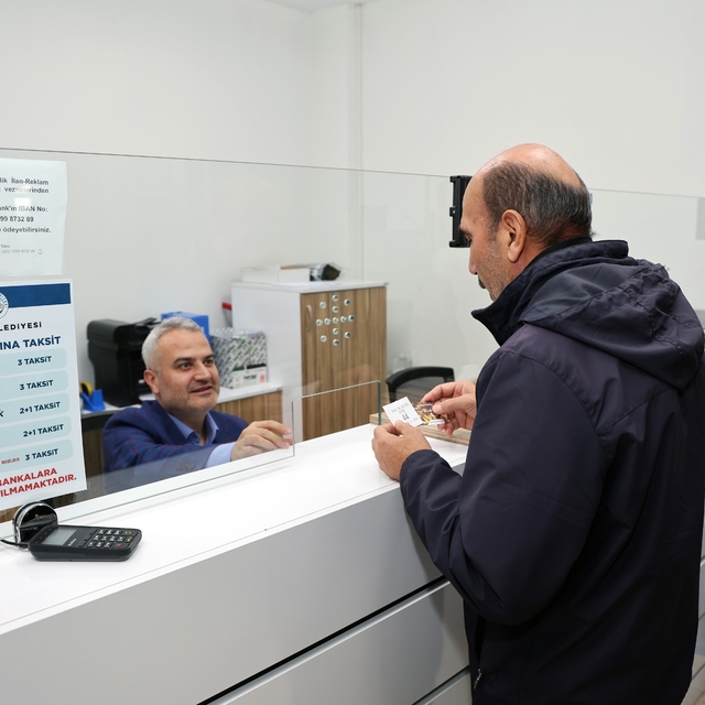 Talas Belediyesi'nde hafta sonu vezneler açık