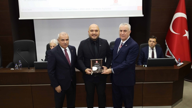 Adana Sanayi Odası'ndan sanayi kuruşlarına ödül