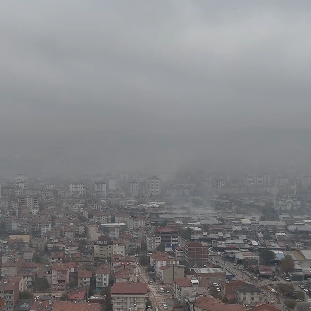 Elazığ'da sis etkisi sürdürüyor