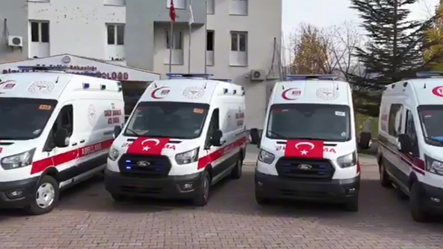 Bitlis'in acil sağlık filosu 7 yeni ambulansla güçlendi