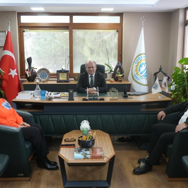 Ayvalık'tan Edremit Ticaret Odasına ziyaret