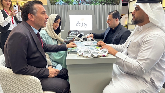 Bolu, Katar'daki turizm fuarında Türkiye'yi temsil etti