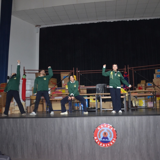 "Bir Kooperatif Macerası" Bafra'da sahnelendi