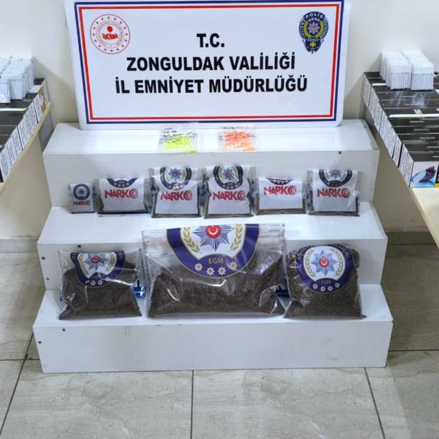 Zonguldak'ta uyuşturucu operasyonu: 8 gözaltı