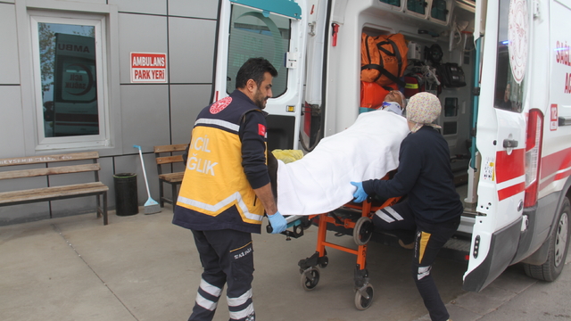 Konya'da büyükbaş hayvanın teptiği besici yaralandı