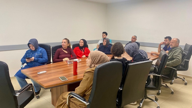 Sağlık personeline beyaz kod ve iş sağlığı ve güvenliği eğitimi verildi