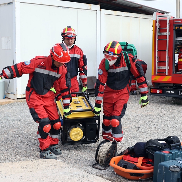 Muğla Büyükşehir İtfaiyesi afetlere hazırlıkta bir adım daha attı