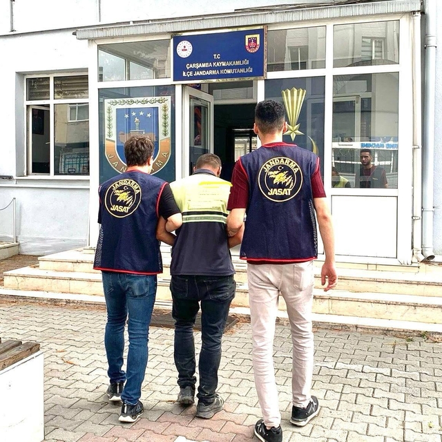 Samsun'da 10 yıl kesinleşmiş hapis cezası bulunan hükümlü yakalandı