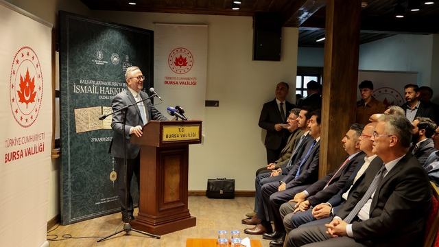 İnebey Yazma Eser Kütüphanesi'nde Bursevî Sergisi açıldı