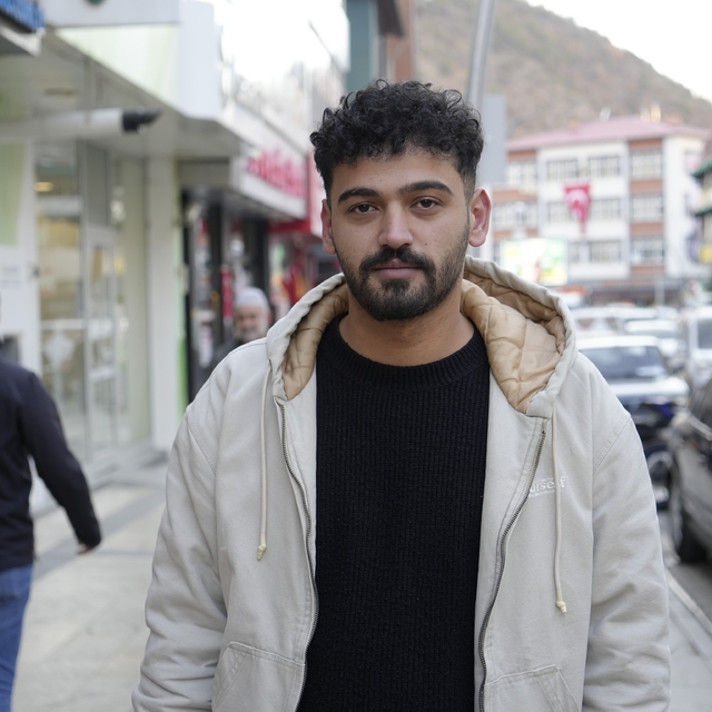 Gümüşhane'de kadın cinayetini meyve kasalarıyla engelleyen esnaf o anları a...