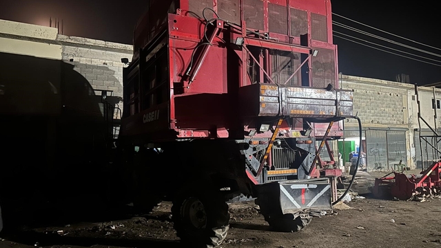 Şanlıurfa'da biçerdöverin 1 milyon TL değerindeki parçaları çalındı