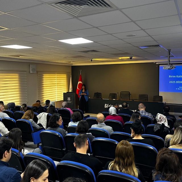 SUBÜ Kalite Koordinatörlüğü eğitimleriyle birim kalite güvence süreçleri gü...