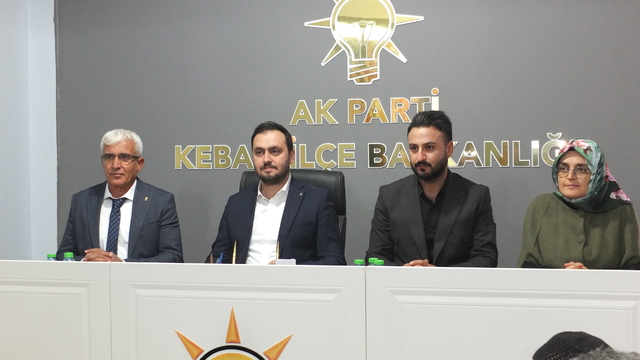 AK Parti Elazığ İl Başkanı Selmanoğlu Keban'da istişare toplantısına katıldı