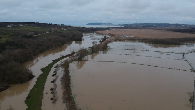 Sinop'ta dere taşkınları tedirgin ediyor