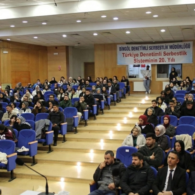 Bingöl Üniversitesi'nde denetimli serbestlik sistemi tanıtıldı