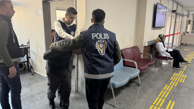 Gümüşhane'de eşini bıçakla yaralayan şüpheli tutuklandı