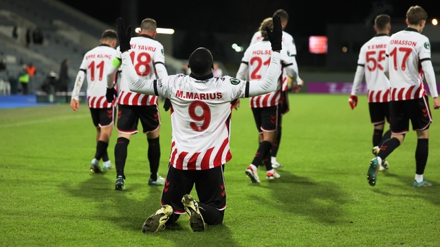 UEFA Konferans Ligi: Breidablik: 1 - Samsunspor: 1 (İlk yarı)