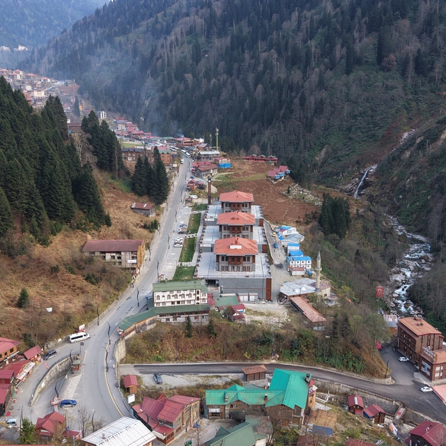 Ayder'de kaplıcanın açılışına sayılı günler kaldı