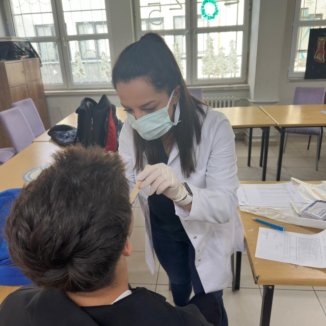 Düzce'de 150 öğrenciye ücretsiz yapıldı