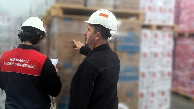 Kırklareli'nde ihracat yapan fabrikalara denetim