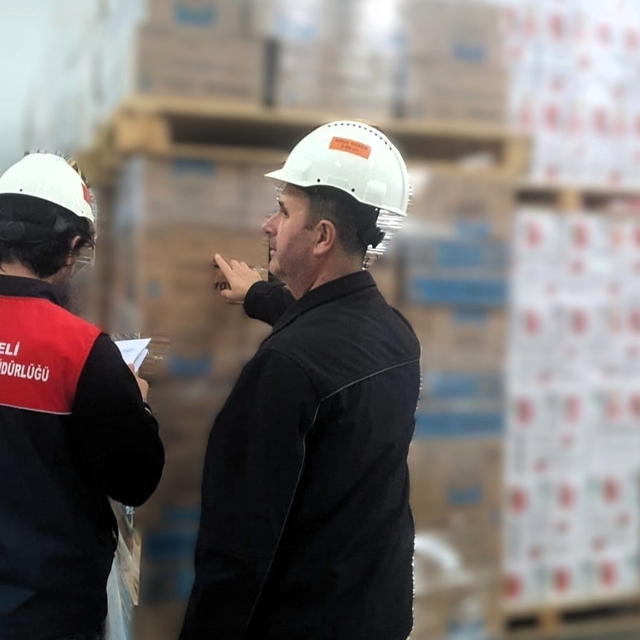 Kırklareli'nde ihracat yapan fabrikalara denetim