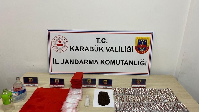 Karabük'te jandarmadan uyuşturucu operasyonu: 6 şüpheli gözaltında