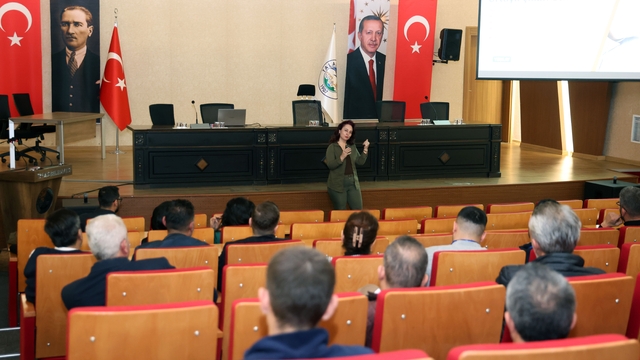 Talas'ta personele sigara bırakma eğitimi