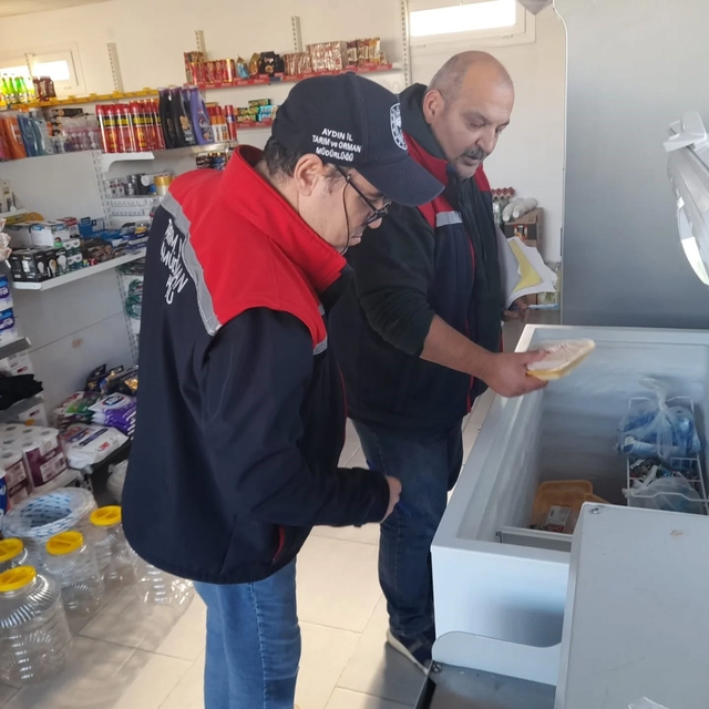 Koçarlı'da toplu tüketim yerleri kontrol edildi