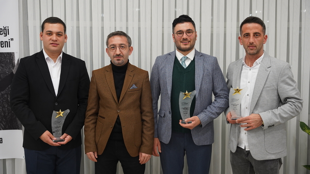 Rize'de DHA'ya 3 ödül