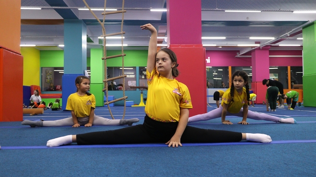 Down sendromlu Elif'in hayatı sporla değişti