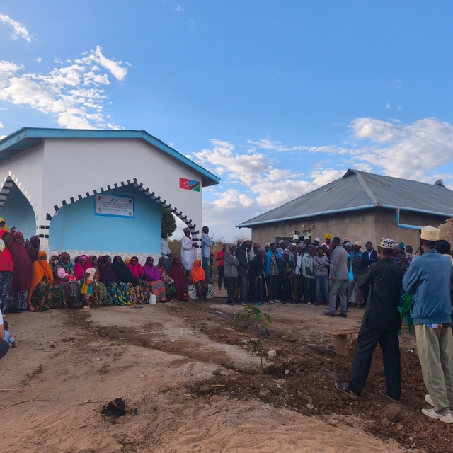 Tanzanya'da TDV Eskişehir Şubesi adına iki su kuyusu hizmete açıldı