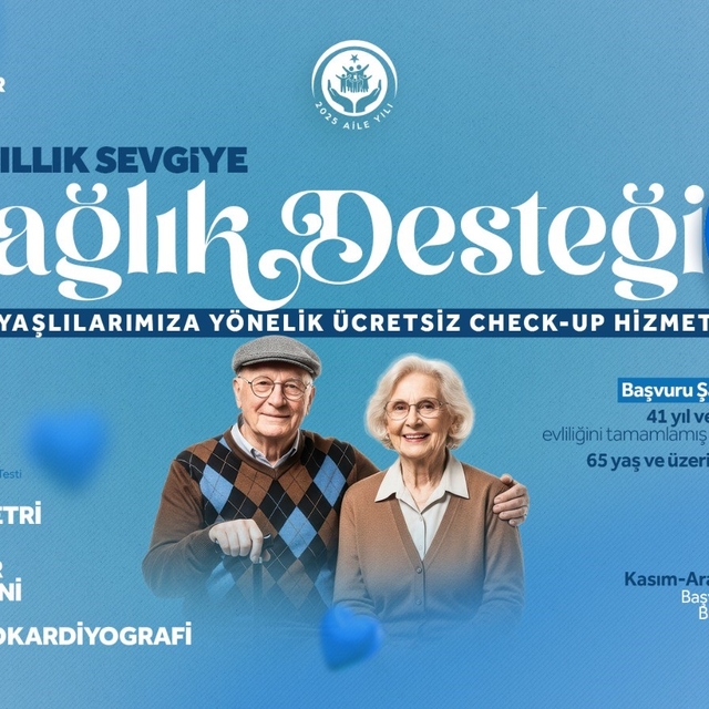 Samsun Büyükşehir'den 41 yıllık sevgiye sağlık desteği