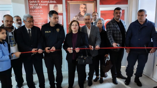 Şehit Binbaşı Yetişen'in adı Mursallı'da kurulan kütüphanede yaşayacak