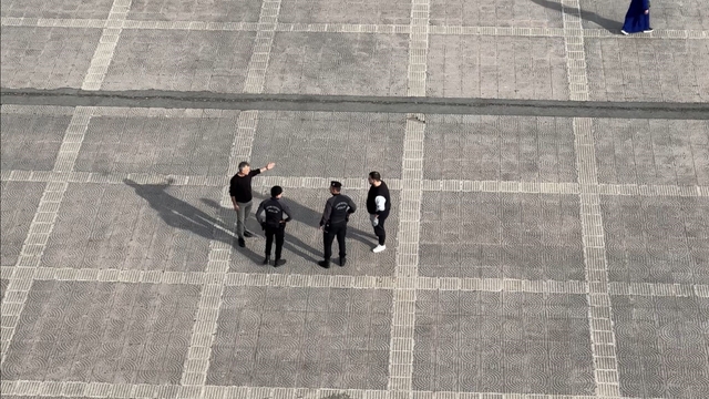 Meydandaki yumruklu kavgayı polis büyümeden önledi