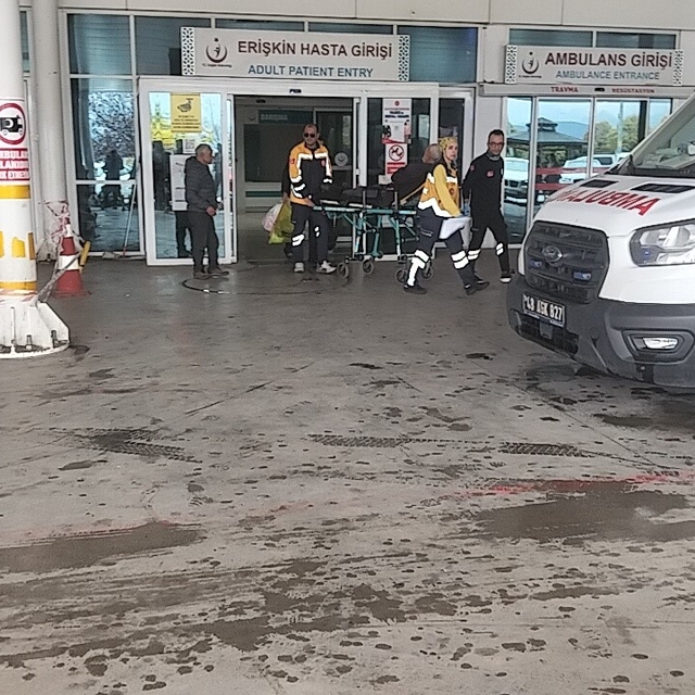 MEAH'ta kimyasal maddeden etkilenen iki personel tedavi altına alındı