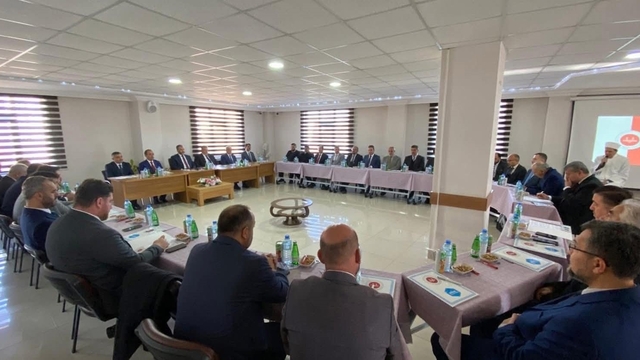 Bozkır'da müftüler çalışmaları değerlendirdi