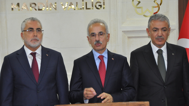 Bakanlar Işıkhan ve Uraloğlu, Mardin'de (3)